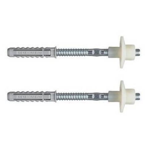 2 PZ ELEMENTI DI FISSAGGIO FISCHER PER LAVABI SEMI-INCASSO WD 120 FISCHER