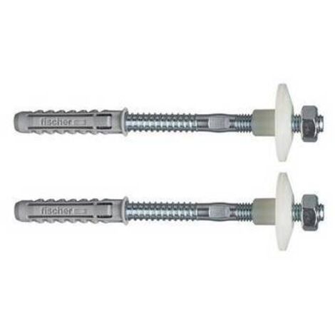2 PZ ELEMENTI DI FISSAGGIO FISCHER PER LAVABI WST 120 I FISCHER