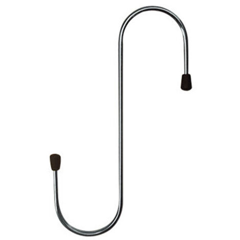 2 PZ GANCI STAFFE MENSOLE A PARETE A S Art. 690  Ø5 MM. ALTEZZA 18 CM