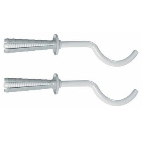 2 PZ MENSOLE PER RADIATORE TUBOLARE