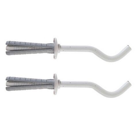 2 PZ MENSOLE PER RADIATORI IN ALLUM. TF 8 FISCHER- 70- FISCH- pezzi 1