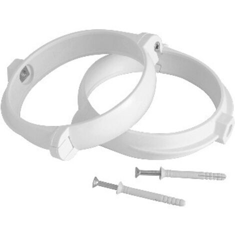 2 PZ STAFFE FERMATUBO CON VITI Diam. 100 mm FIRST