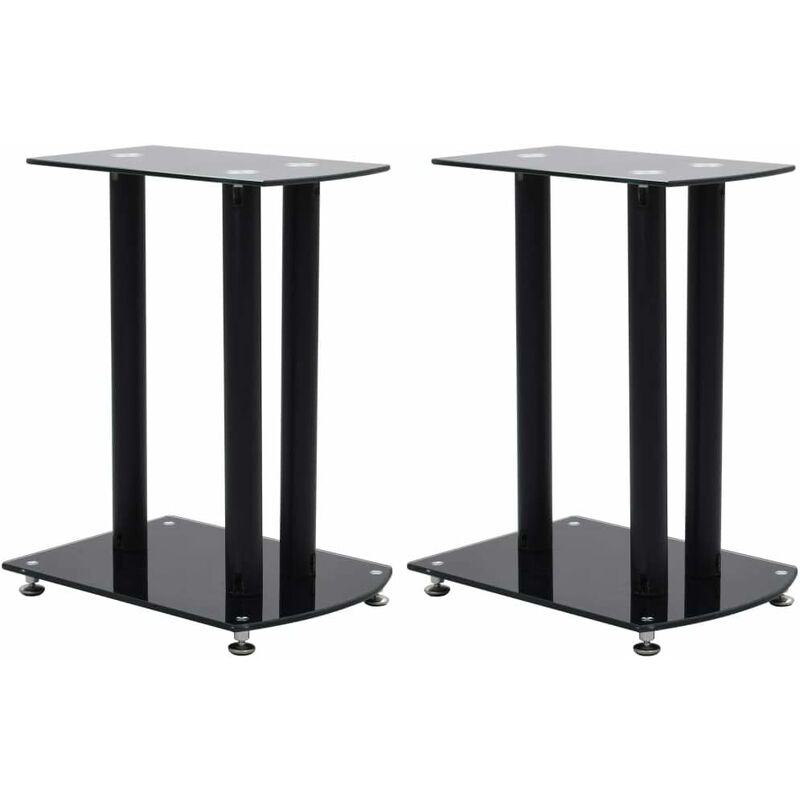 Jn.songs - 2 Pz Supporti per Altoparlanti in Vetro...