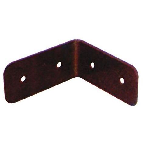 2 PZ SUPPORTO STAFFA AD ANGOLO PER PATIO CM7X7 ARREDO GIARDINO RECINZIONI