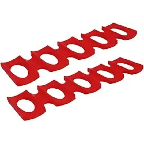 2 range-bouteilles silicone pliables pour réfrigérateur