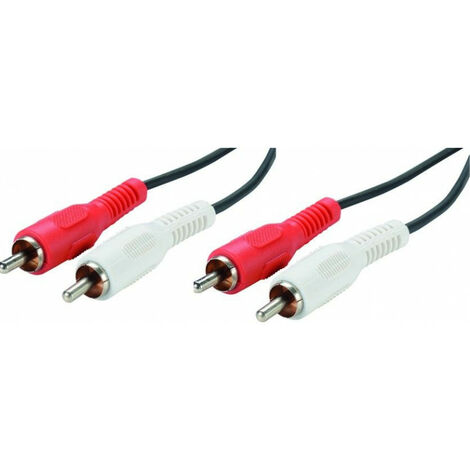 2 RCA MALE/ 2 RCA MALE HEXAKIT HA 1507