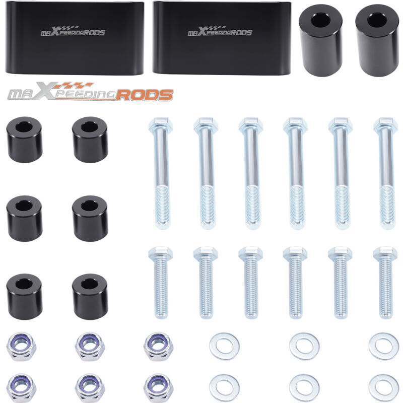 Image of Maxpeedingrods - 2' Rear Trailing Arm Spacer Kit for Subaru Forester 1998-2008 Impreza 93-07