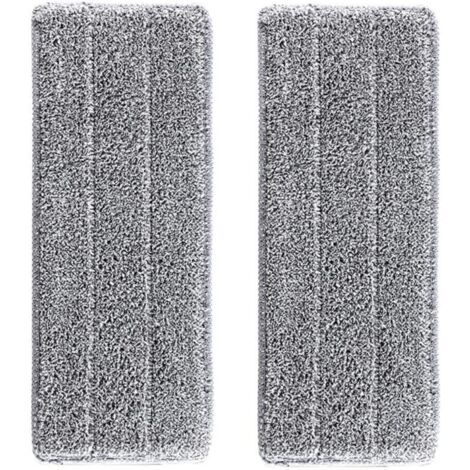 2 Recambios de Microfibra para Escobas - VENTEO - Auto Clean And Dry Broom - Recambios de Microfibra/Pads para Mopas