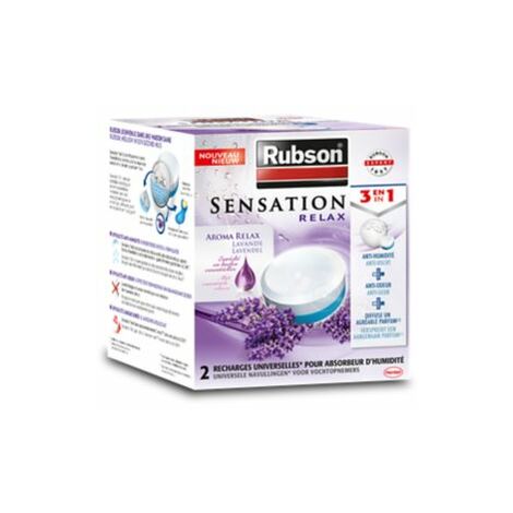 2 Recharges absorbeur sensation rubson- plusieurs modèles disponibles