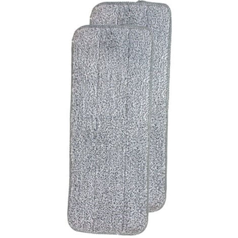 AUTRES Lot de 2 Serpillières microfibre de rechange pour balai starlyf autoclean mop