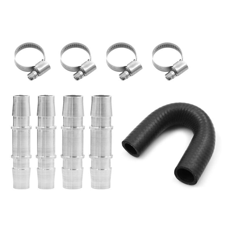Gabrielle - Kit de dérivation de radiateur de chauffage de moteur avec tuyau de 5/8'' 3/4'' compatible avec la plupart des tuyaux de chauffage