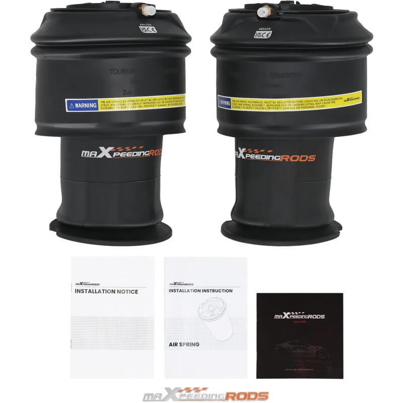 Maxpeedingrods - 2 x Ressort Suspension Pneumatique Arrière for Citroen C4 Picasso 9681946080