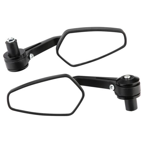 2 rétroviseurs universels de guidon de moto de 7/8 pouces (22 mm) - Rétroviseurs latéraux arrière