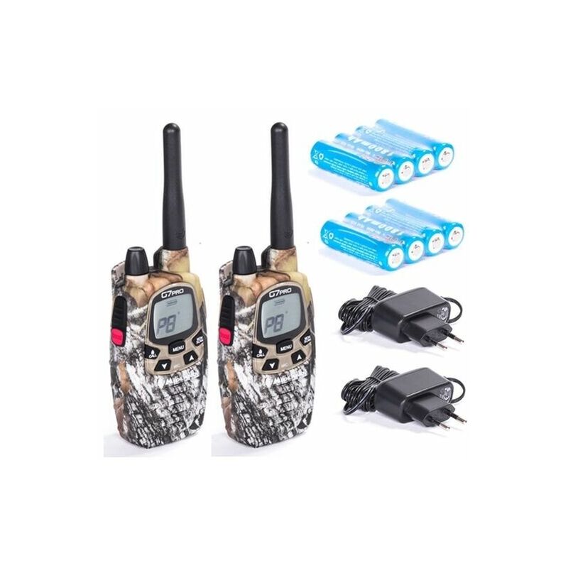 Image of 2 pezzi ricetrasmittente G7 pro mimetica walkie talkie camo - C1090.15 - Midland