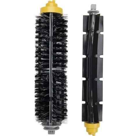 2 rodillos principales, XU, para iRobot Roomba series 600 y 700. Cepillo multifuncional para iRobot Roomba, fabricado con cerdas y silicona - KZQ