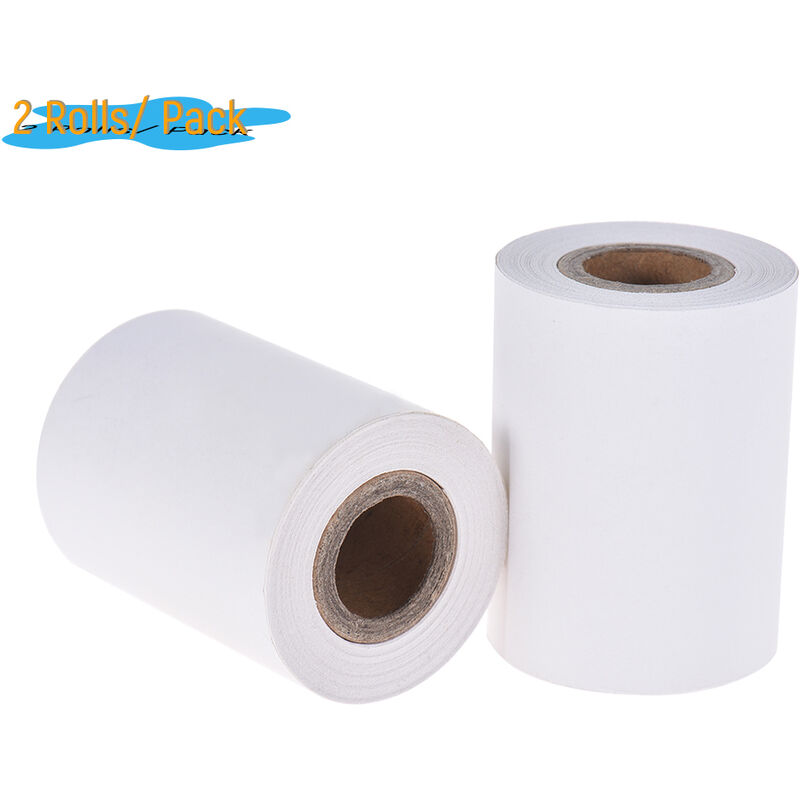 

Asupermall - 2 rollos de papel termico de 57 mm 2 1/4