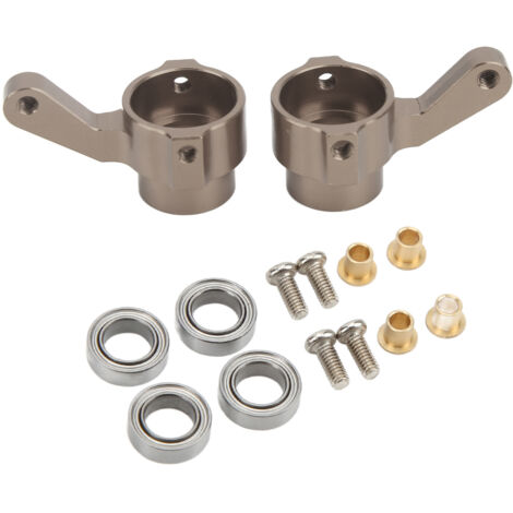 2 rotules de direction en aluminium pour WPL B14 1/16, pièces de rechange et upgrade, couleur titane