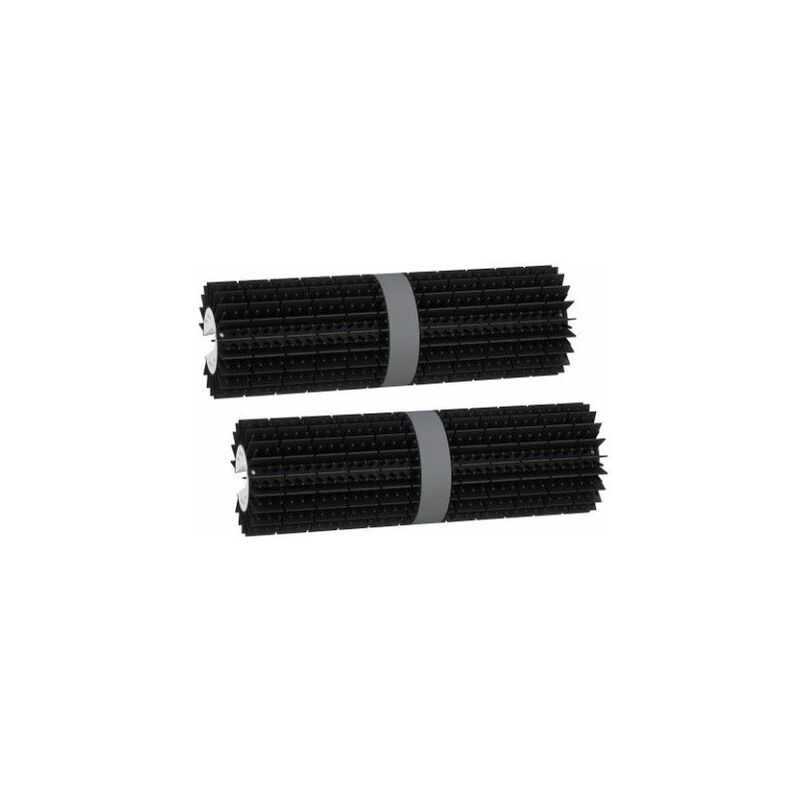 Ubbink - 2 Rouleaux de pvc coloris noir pour chenille Robotclean 3