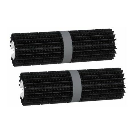 2 Rouleaux de PVC coloris noir pour chenille Robotclean 3