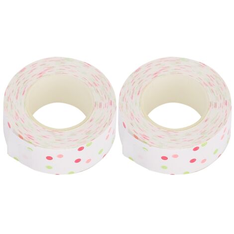 2 Rouleaux d'Étiquettes Thermiques pour KINGJIM TEPRA LR5C - Papier pour Étiqueteuse de Bureau (EQT005)
