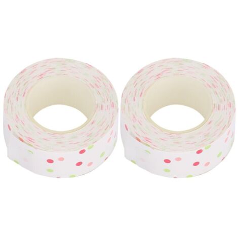 2 Rouleaux d'Étiquettes Thermiques pour KINGJIM TEPRA LR5C - Papier pour Étiqueteuse de Bureau (EQT005)