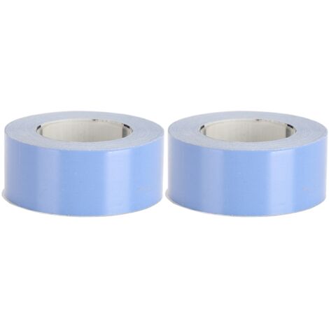 2 Rouleaux d'Étiquettes Thermiques pour KINGJIM TEPRA LR5C - Papier pour Étiqueteuse, Fournitures de Bureau (EQT15B)