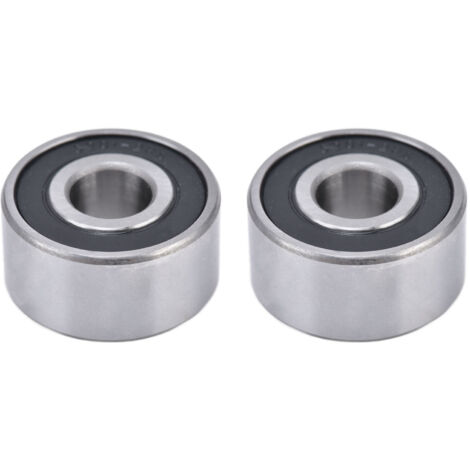 2 Roulements à Billes Double Rangée Haute Vitesse pour Machines Agricoles et Équipements Industriels 3201-2RS