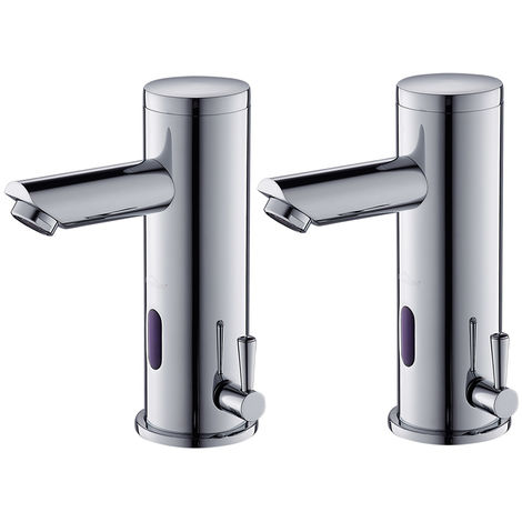 Prezzo Rubinetto Con Fotocellula.2 X Rubinetto Automatico Con Sensore Ad Infrarossi Miscelatore Monocomando Per Bagno Rubinetto Lavabo Per Acqua Calda E Fredda Lk109 Z02