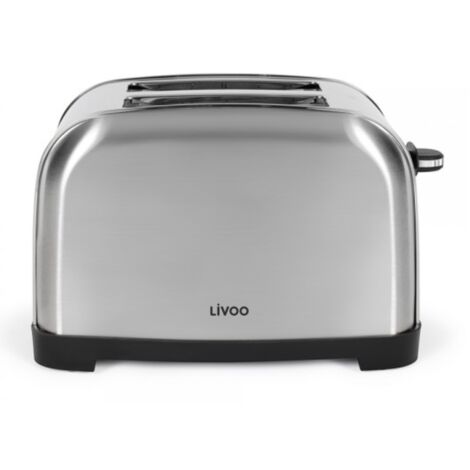 2-scheiben-toaster, 850 w, grau - Livoo - DOD196