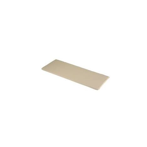 2 Seater Bench Outdoor Garden Furniture Cushion - L116 x W46 x H4 cm - Cream
