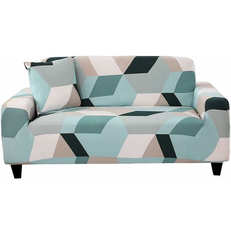 Hoopzi 2 Seater Stretch Sofa Cover Fantasy Universal Stretch Armchair Cover Protective Cover For Armchairs Stretch Elastic Sofa Covers Floral Print Sofa
