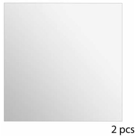 ATMOSPHERA 2 SELBSTKLEBENDE SPIEGEL 40x40cm quadratisch Kunststoff