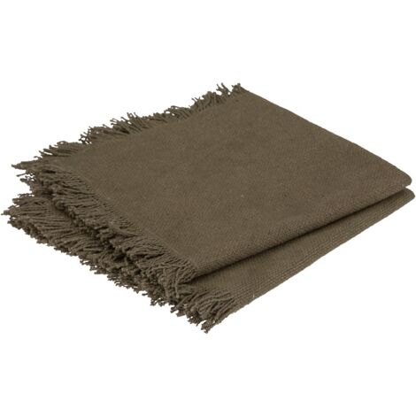 2 Serviettes de table Ethnique beige