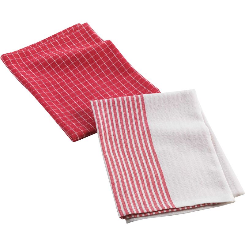 1001kdo - 2 serviettes torchons bistrot rouge
