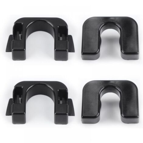 2 Set 1539663 Hutablagedeckelbefestigung 015532109E Kompatibel mit Ford Fiesta MK3 Mk7 Mk8 B-Max C-Max für Gepäckraumabdeckung, Kunststoff