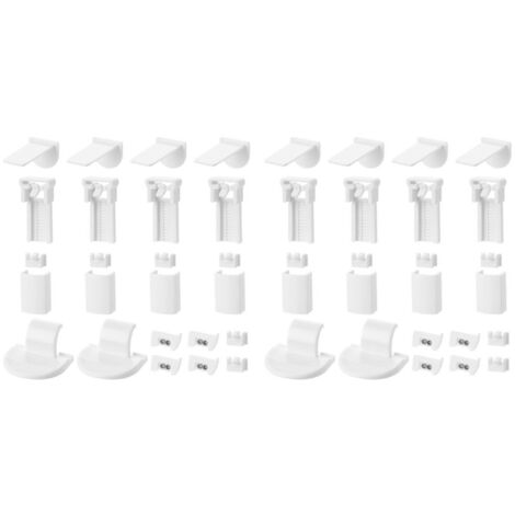 2 Sets Blinds Mounting Brackets Firmly Fixing Window Blind Brackets Accessories for Replace Repair