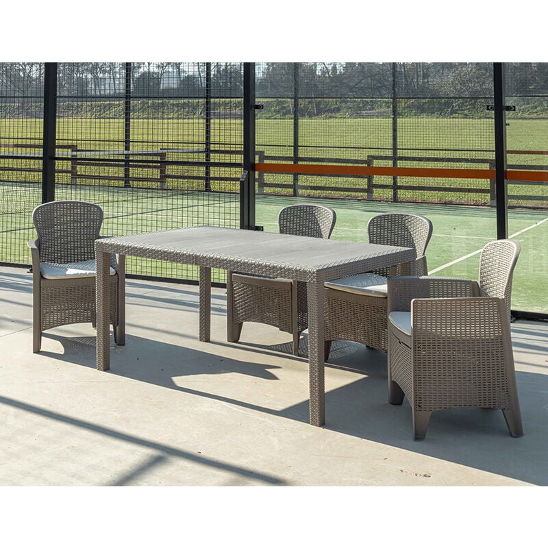 

2 Sillones Posiciones Blancos + 2 Cojines Verde y crudo