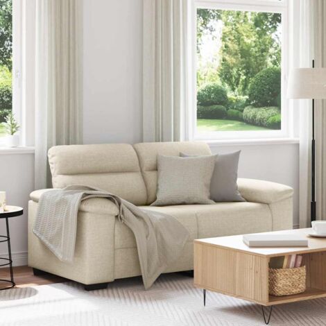 2-Sitzer-Sofa 120 cm Leinen vidaXL