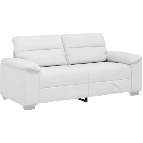 2-Sitzer-Sofa Weiß 140 cm Kunstleder vidaXL
