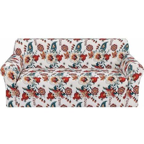 ETING 2-Sitzer-Sofabezug mit Armlehnen Stretch-Sofabezug Elastischer Sofabezug Universal-Sofa-Schonbezug Couchschutz