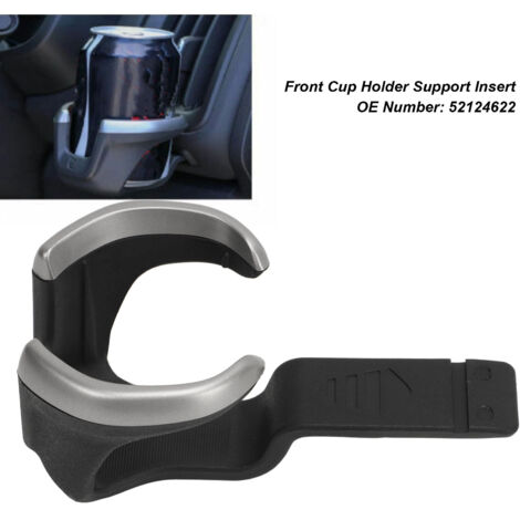2 soportes delanteros para portavasos 52124622 para Chevrolet Colorado Crew/Space Cab (2016-2022) - Ajuste seguro y práctico