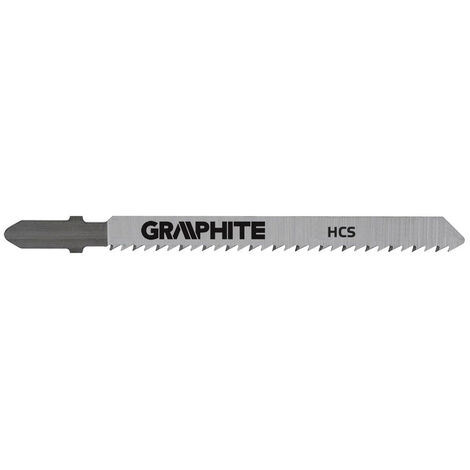 2 Stichsägeblätter T-Griff, 8TPI, HCS-Stahl, 75 mm Arbeitslänge