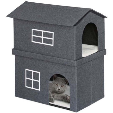 2 storey cat house for indoors