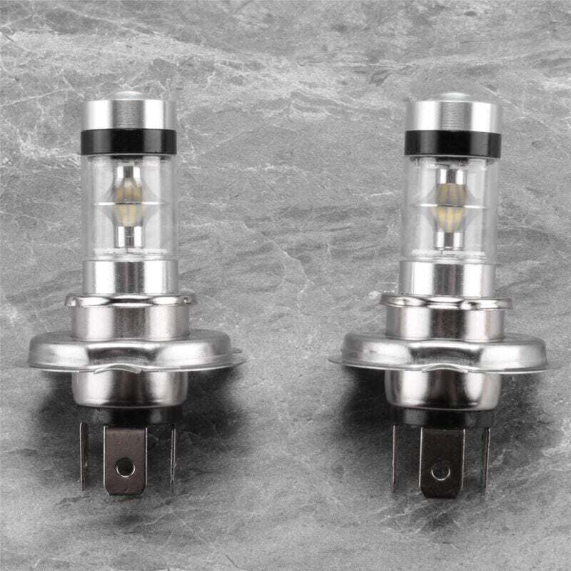 Image of 2 Stück Auto-Nebelscheinwerfer 6000K Weiß 100W 20 LED H4 HB2 9003