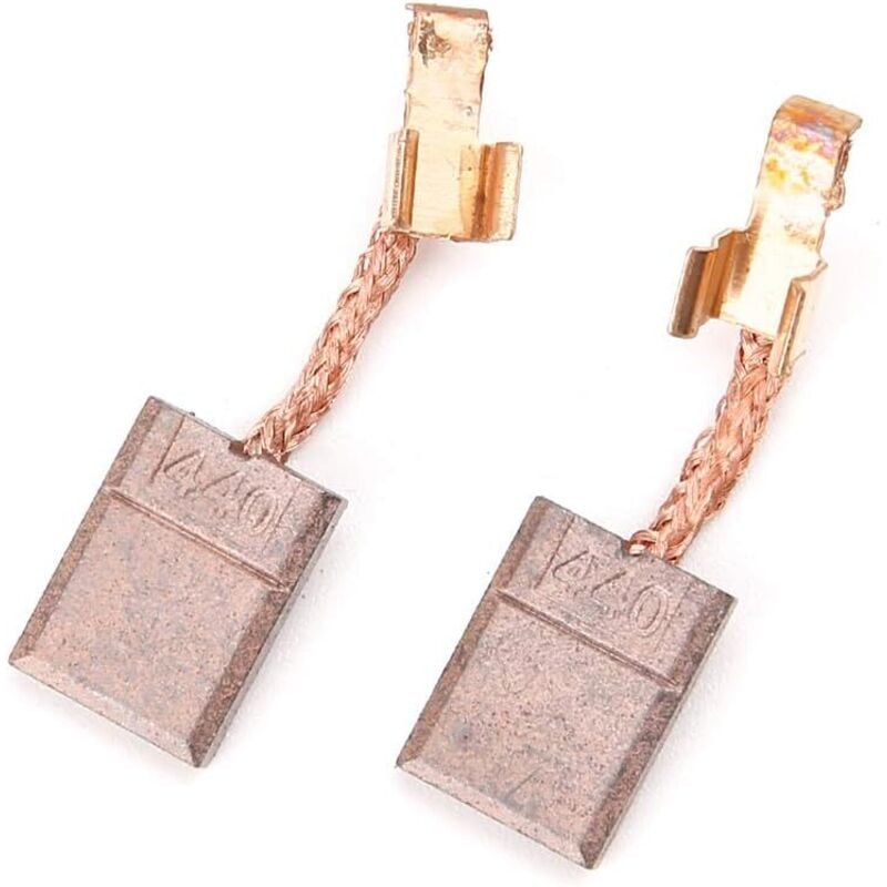 Image of 2 Stück Motorkohlebürsten für MAKITA CB440 CB448 CB436 DTD146 DHP456 DHP458 DHP448FE 13x10x3mm