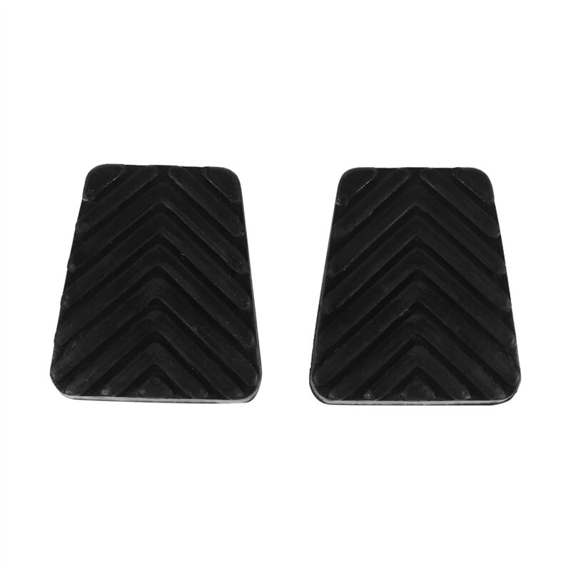 Image of Tlily - 2 StüCk Schwarze Gummi Bremse Kupplung Pedal Kissen für 32825-36000
