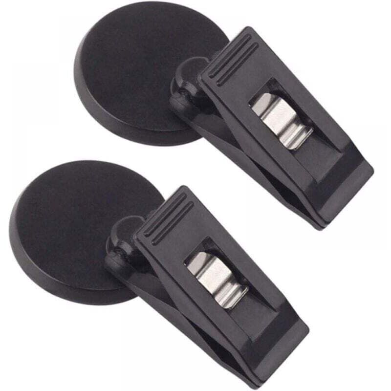 Image of (2 Stück) Sonnenbrillenhalterung für die Sonnenblende im Auto, Zubehör für Sonnenblenden