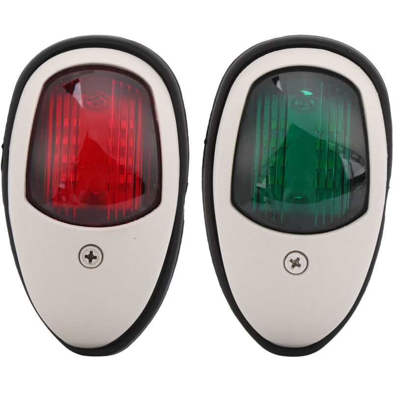 Image of Gotrays - 2 stücke 10-30V led Boot Navigation Licht Universal Warnung Lampe für Ponton Yacht