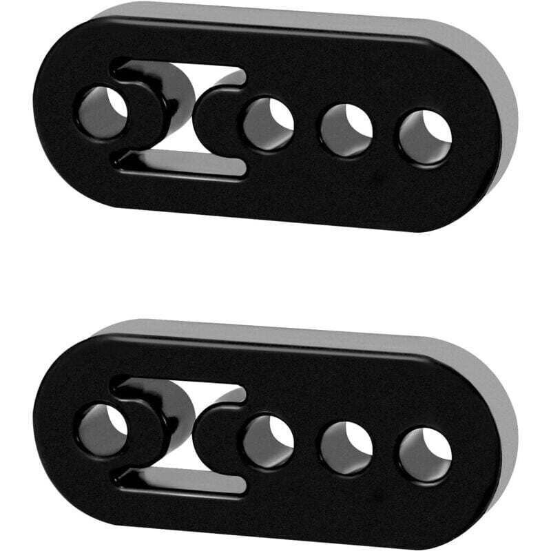 Image of 2 stücke 4 Loch Auto Auspuff Aufhänger Gummi Auspuff Halterung für Die Meisten Autos