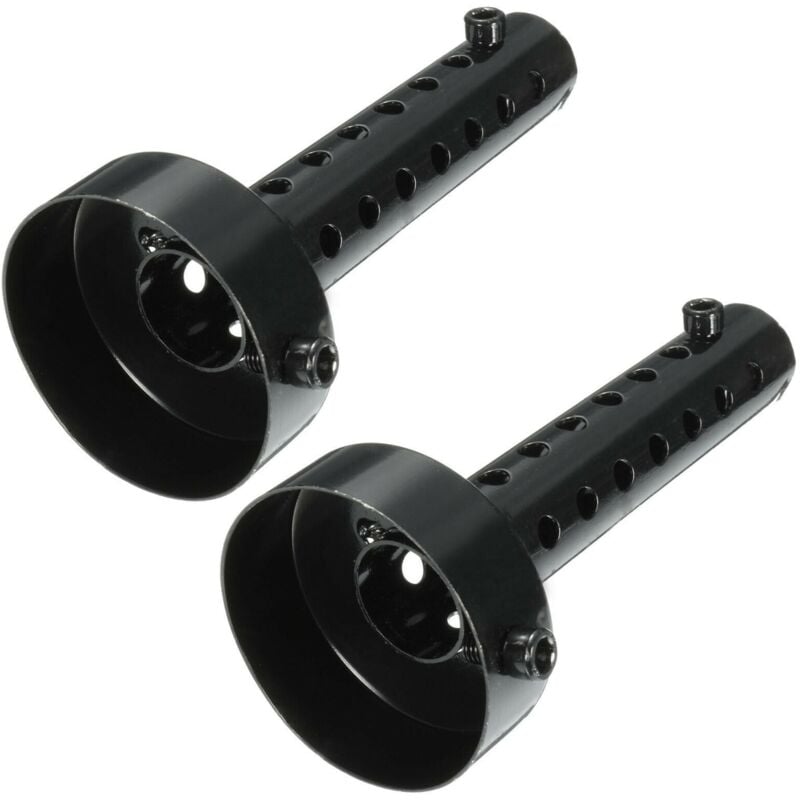 Image of Tlily - 2 StüCke 60Mm Universal Motorrad Auspuff Dose SchalldäMpfer Schall Wand db